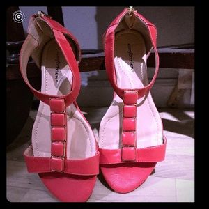 8 1/2 W comfort view salmon sandals